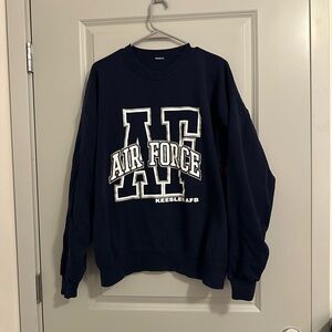 Air Force Navy Blue Sweater